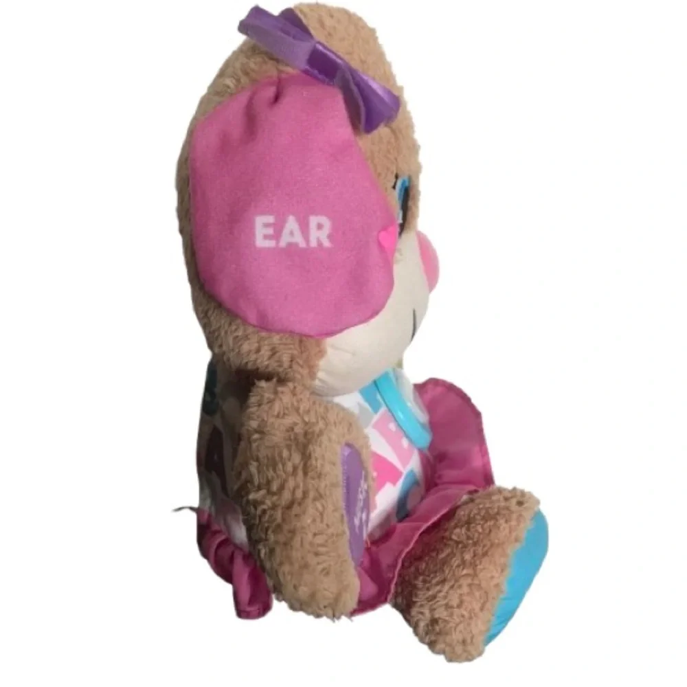 Fisher-Price Laugh & Learn Smart Stages Sis Puppy Plush - EUC